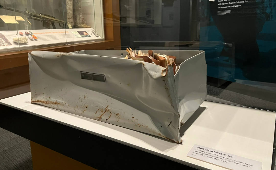 How a File Cabinet From the World Trade Center Site Came to the Tennessee State Museum